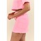 Adjustable waist lounge skirts slim fit cotton skorts