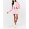 Women's relaxed fit cropped hooded cotton jackets