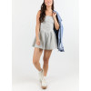 Women's new lounge rompers with adjustable straps cozy fit athleisure short jumpsuits