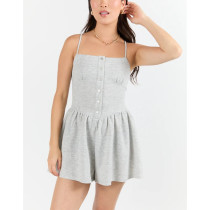 Women's new lounge rompers with adjustable straps cozy fit athleisure short jumpsuits