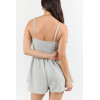 Women's new lounge rompers with adjustable straps cozy fit athleisure short jumpsuits