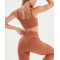 Buttery soft scoop neck padded sports bra classic light support yoga crop