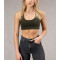 Women's basic style supportive racerback sports bra