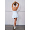 Women's buttery soft halter dress with removable paddings backless flowy tennis dress