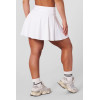 Women's two in one crossover tennis skirts athleiture pleated skirts with built in shorts