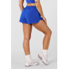 Women's elstic waist double layer sports shorts with built in shorts breathable running shorts with phone pockets
