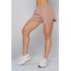 Women's luxury modal blend shorts with side pockets comfortable athleisure shorts