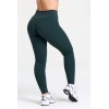Women's seamless front rise compressive fitness leggings butt lift full length yoga leggings