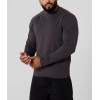 Men's lightweight long sleeve fitted t shirts moisture wicking training sports tees