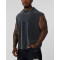 Men's 100% cotton oversized fit muscle tank fashionable acid wash fitness tank