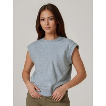 Sleeveless Hoodies for Women Casual Loose Fit Tank Tops Lightweight Workout Gym Sweatshirt