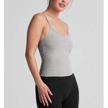 Women's lower back sleeveless sports top with adjustable straps lightweight curvy tank top