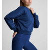Women's crew neck relaxed fit cotton fleece sweatshirts