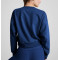 Women's crew neck relaxed fit cotton fleece sweatshirts