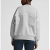 women's crew neck relaxed fit piped sweatshirts