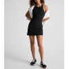 Women's high neck back racerback sports dress with paddings slim fit athletic tennis dress
