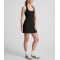 Women's basic style halter neck open back tennis dress flattering athletic dress