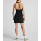 Women's basic style halter neck open back tennis dress flattering athletic dress