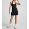 Women's basic style halter neck open back tennis dress flattering athletic dress