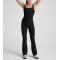 Women's wide strap square neck bootcut jumpsuits with removable padding