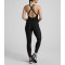Classic back cross strap butt lifting jumpsuits high stretchy flattering sporty bodysuits