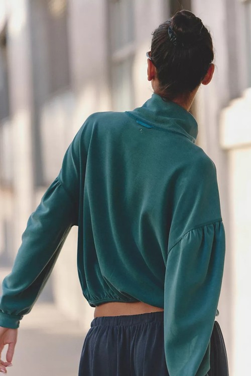 Womens V Neck Oversized Sweatshirts Casual Drop Shoulder Long Sleeve Pullover Tops