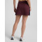High waist piped A line sports skirts for women with built in shorts
