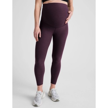 Women's new arrival supportive maternity leggings full length buttery soft pregnant tights