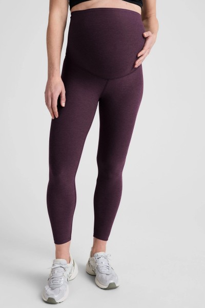 Women's new arrival supportive maternity leggings full length buttery soft pregnant tights