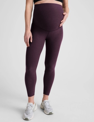 Women's new arrival supportive maternity leggings full length buttery soft pregnant tights