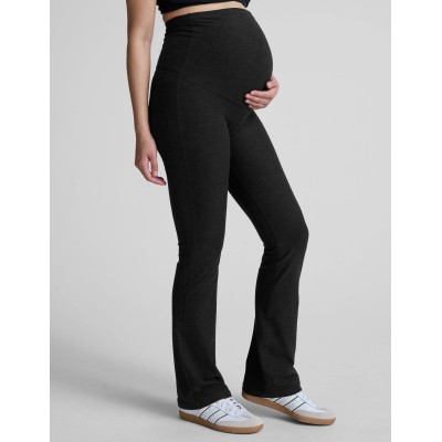 Maternity boot cut active leggings high waist everyday pregnant pants