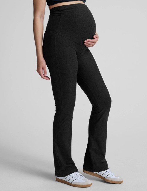 Maternity boot cut active leggings high waist everyday pregnant pants
