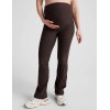 Maternity boot cut active leggings high waist everyday pregnant pants