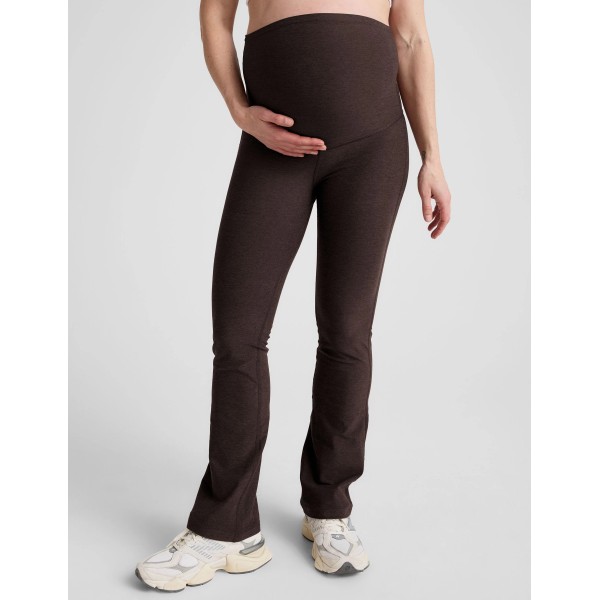 Maternity boot cut active leggings high waist everyday pregnant pants