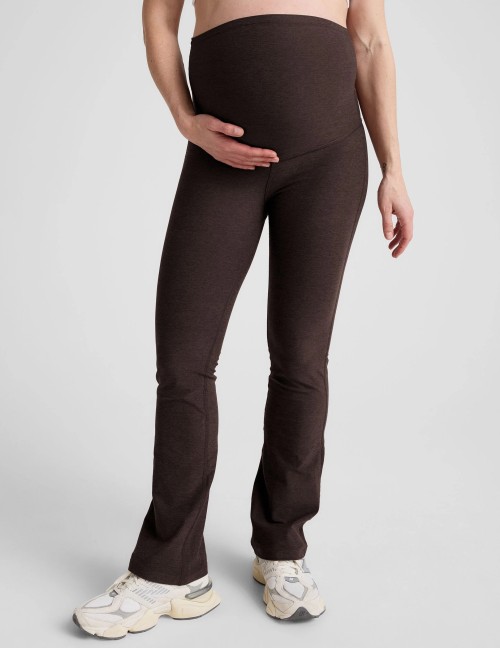 Maternity boot cut active leggings high waist everyday pregnant pants