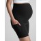 High waist maternity biker shorts with side pockets