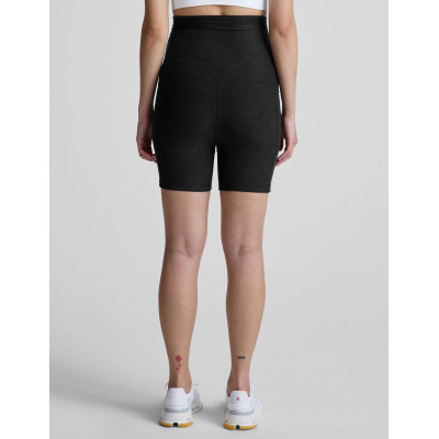 High waist maternity biker shorts with side pockets