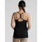 Scoop neck maternity tank with racerback side ruched super stretchy pregnant top