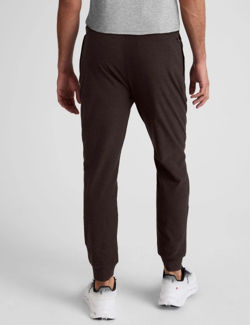 Men's cotton jogger sweatpants with side pockets luxury running pants