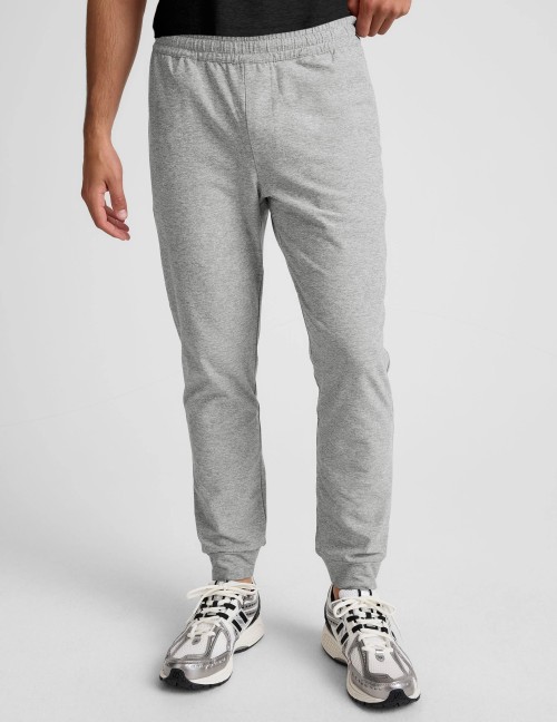 Men's cotton jogger sweatpants with side pockets luxury running pants