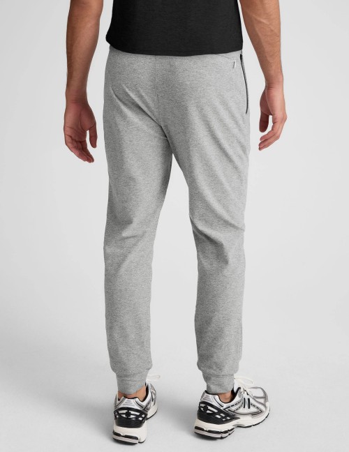 Men's cotton jogger sweatpants with side pockets luxury running pants