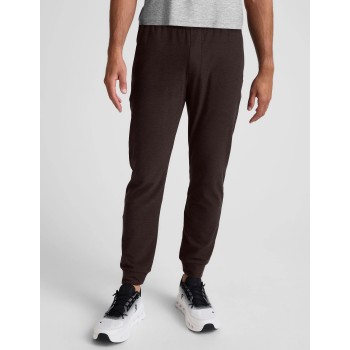 Men's cotton jogger sweatpants with side pockets luxury running pants