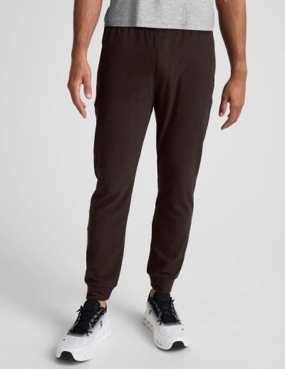 Men's cotton jogger sweatpants with side pockets luxury running pants