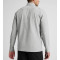 Men's long sleeve quarter zip sweatshirts with side pockets polo neck slim fit pullover