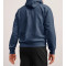 Men's new arrival brushed cotton fleece hooded sweatshirts with kangaroo pockets