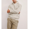 Men's new arrival brushed cotton fleece hooded sweatshirts with kangaroo pockets