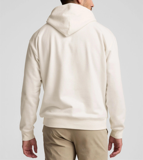 Men's new arrival brushed cotton fleece hooded sweatshirts with kangaroo pockets