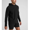 Men's long sleeve hooded sports tees light weight stretchy training hoodies