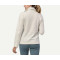 High neck polar fleece 1/4 zip sweatshirts women's long sleeve zipper pullover