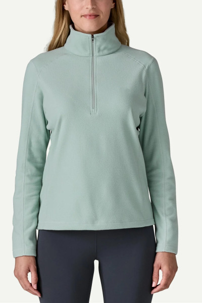 High neck polar fleece 1/4 zip sweatshirts women's long sleeve zipper pullover